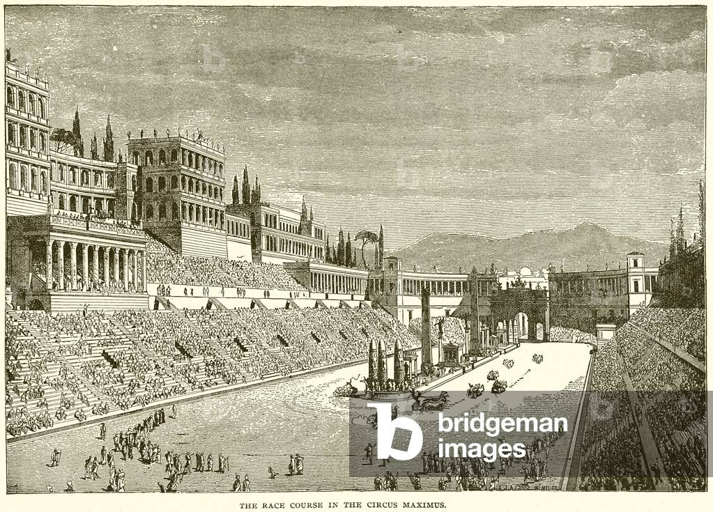 The Race Course in the Circus Maximus (engraving)
