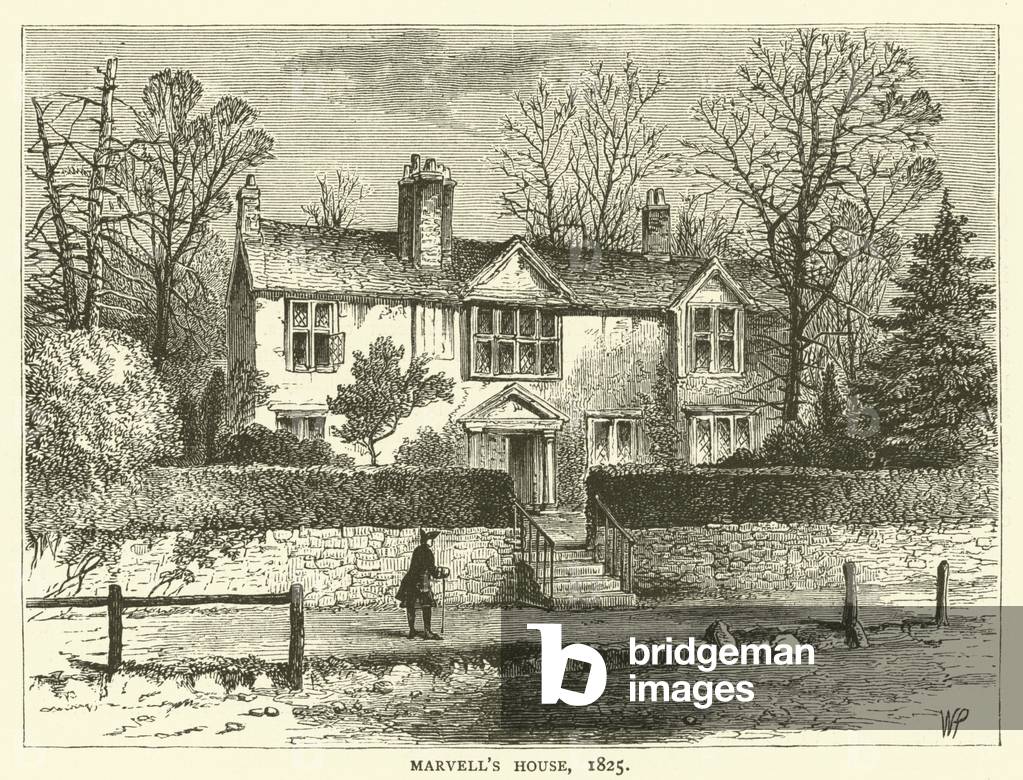 Marvell's House, 1825 (engraving)