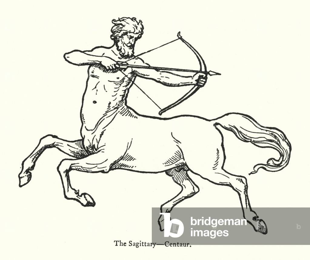 The Sagittary, Centaur (engraving)