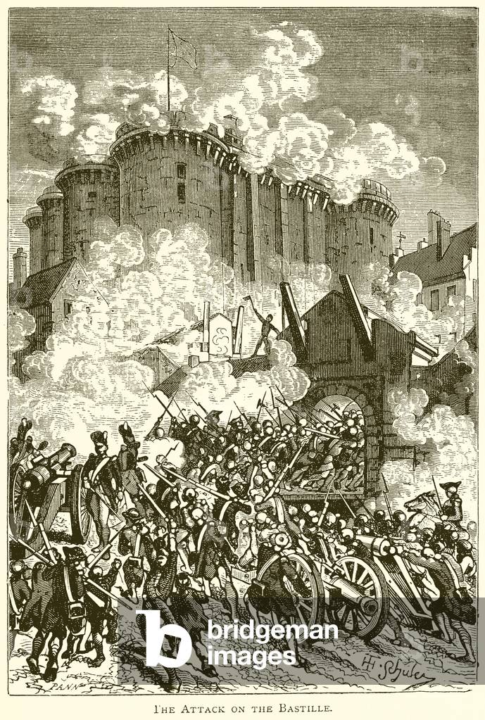 The Attack on the Bastille (engraving)