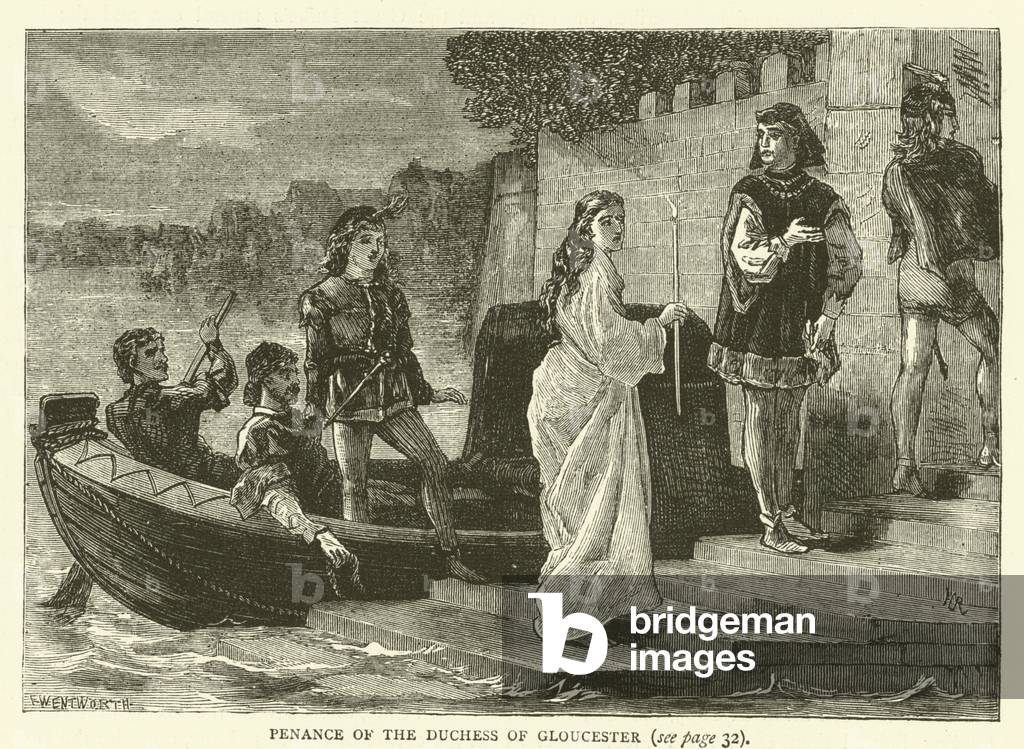 Penance of the Duchess of Gloucester (engraving)