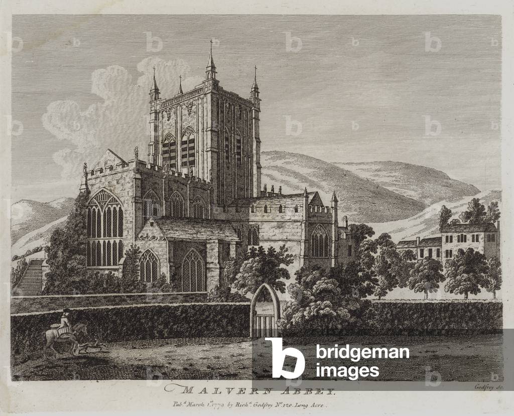 Malvern Abbey (engraving)
