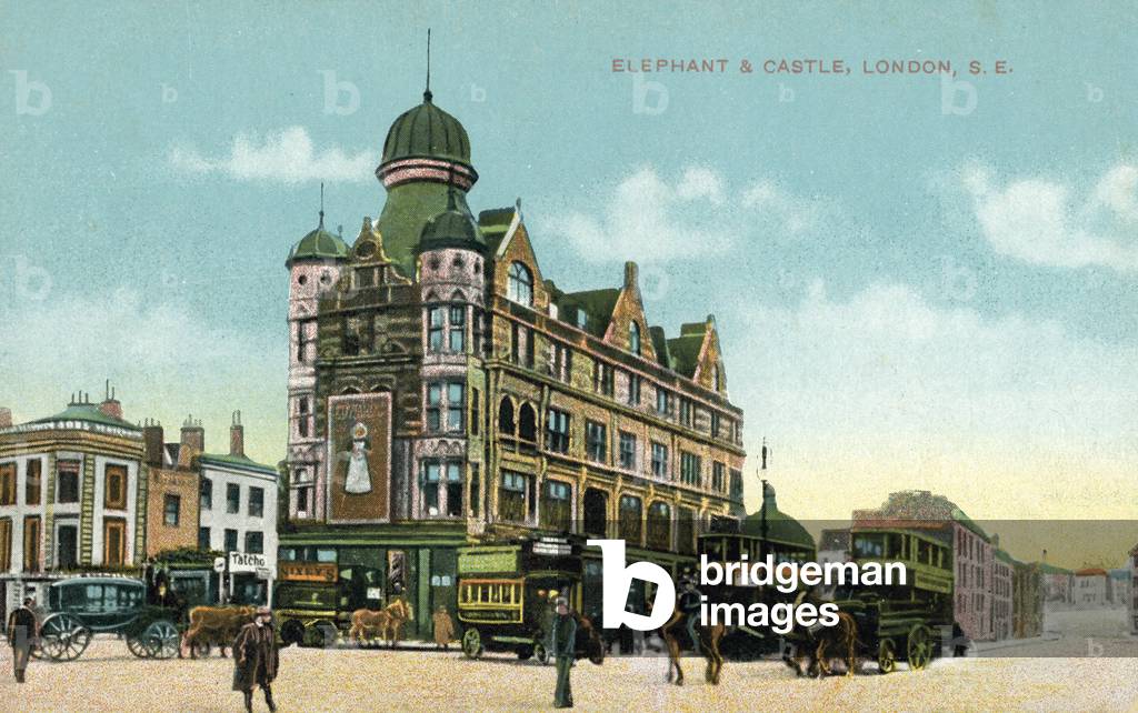 Elephant and Castle, London (colour photo)