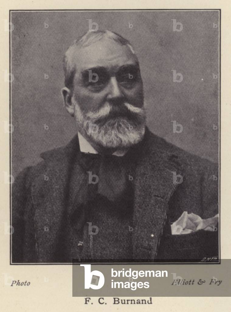 F C Burnand (b/w photo)