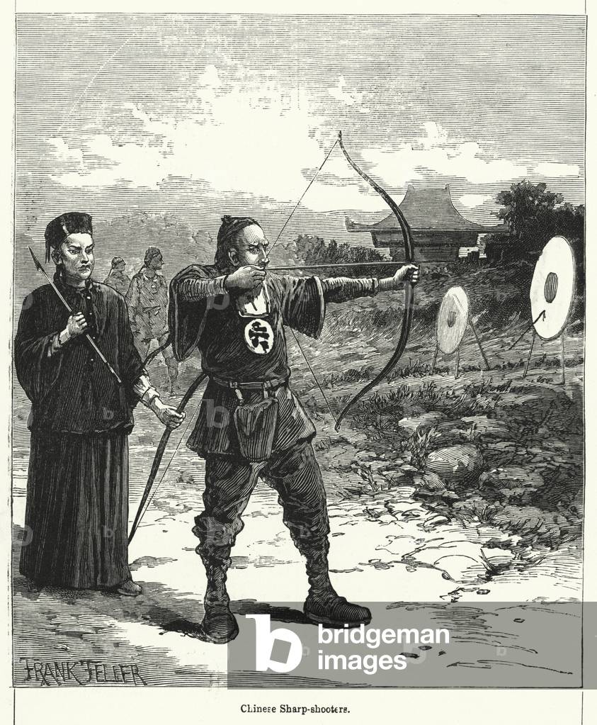 Chinese Sharp-shooters (engraving)