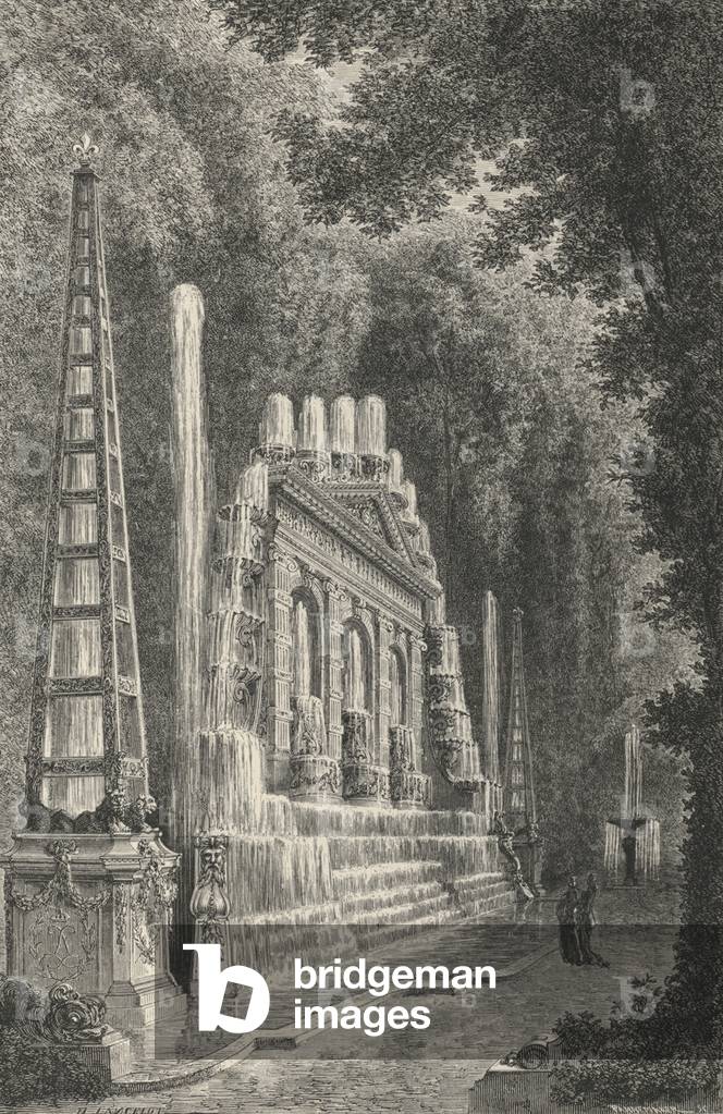 Bosquet De L'Arc De Triomphe (engraving)