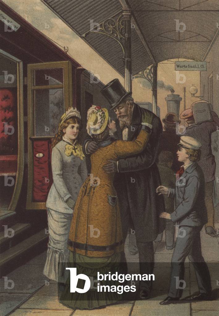 Return to her father's house (chromolitho)