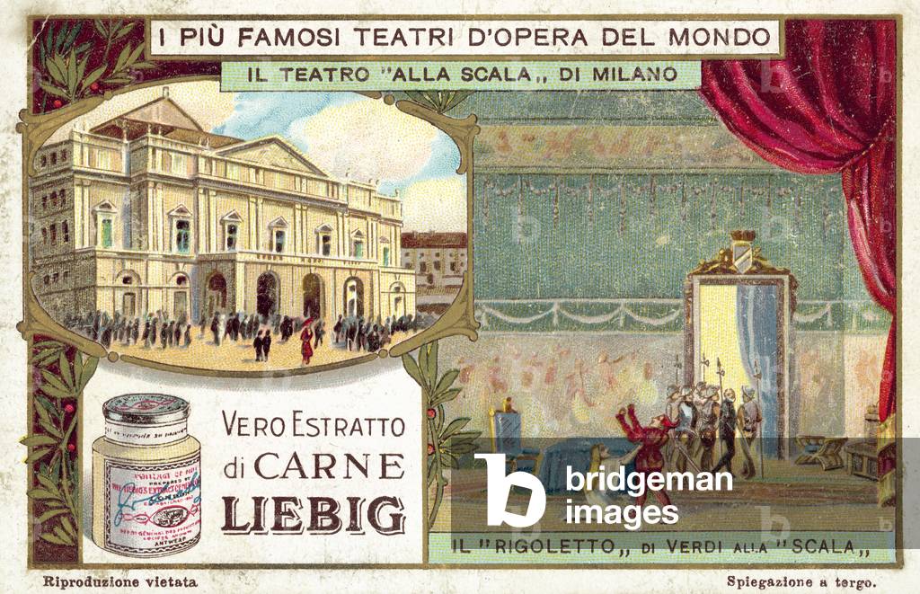 La Scala, Milan (chromolitho)