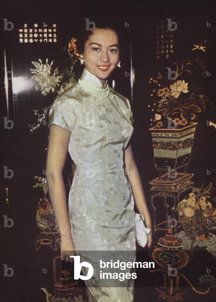 Taiwan: Fashionable Chinese Girl, 1960 (photo)