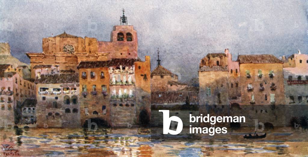 Tortosa (colour litho)