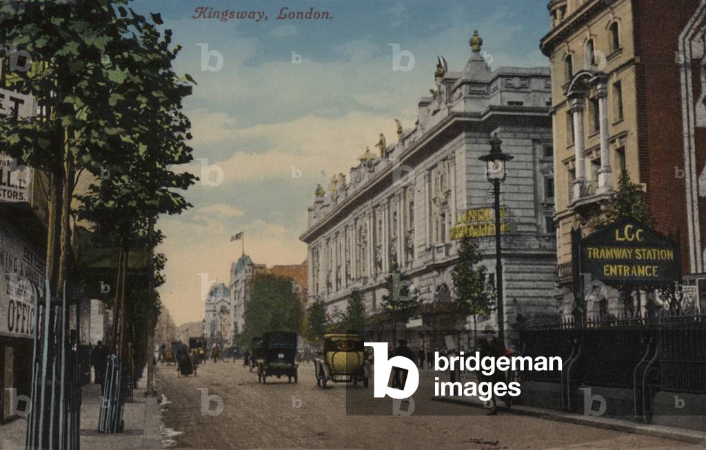 Kingsway, London (coloured photo)