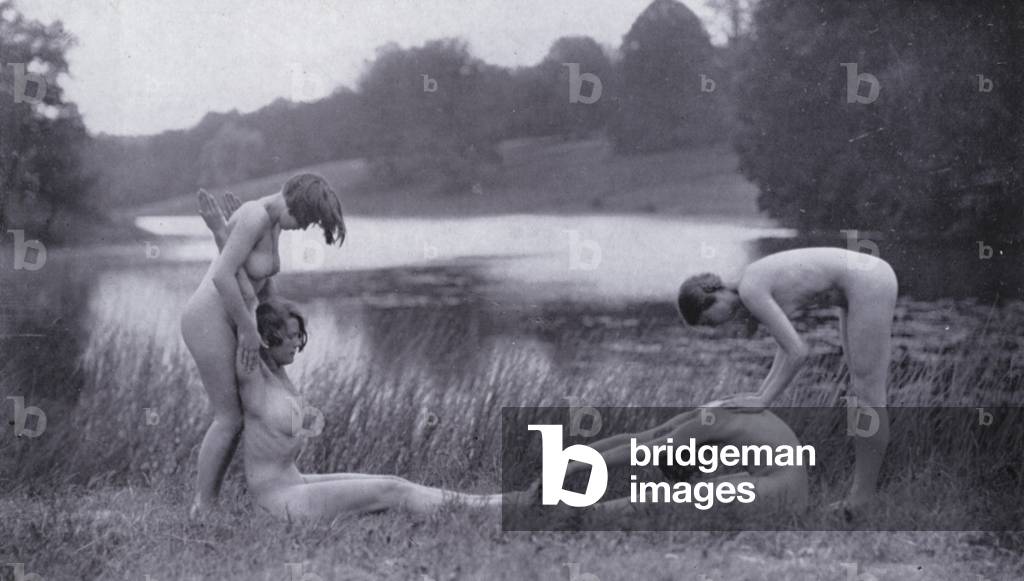 The Body Beautiful, Physical Culture for Women (b/w photo)