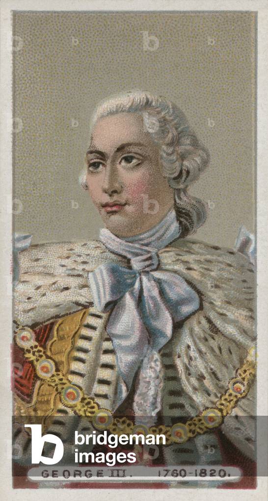 King George III (chromolitho)