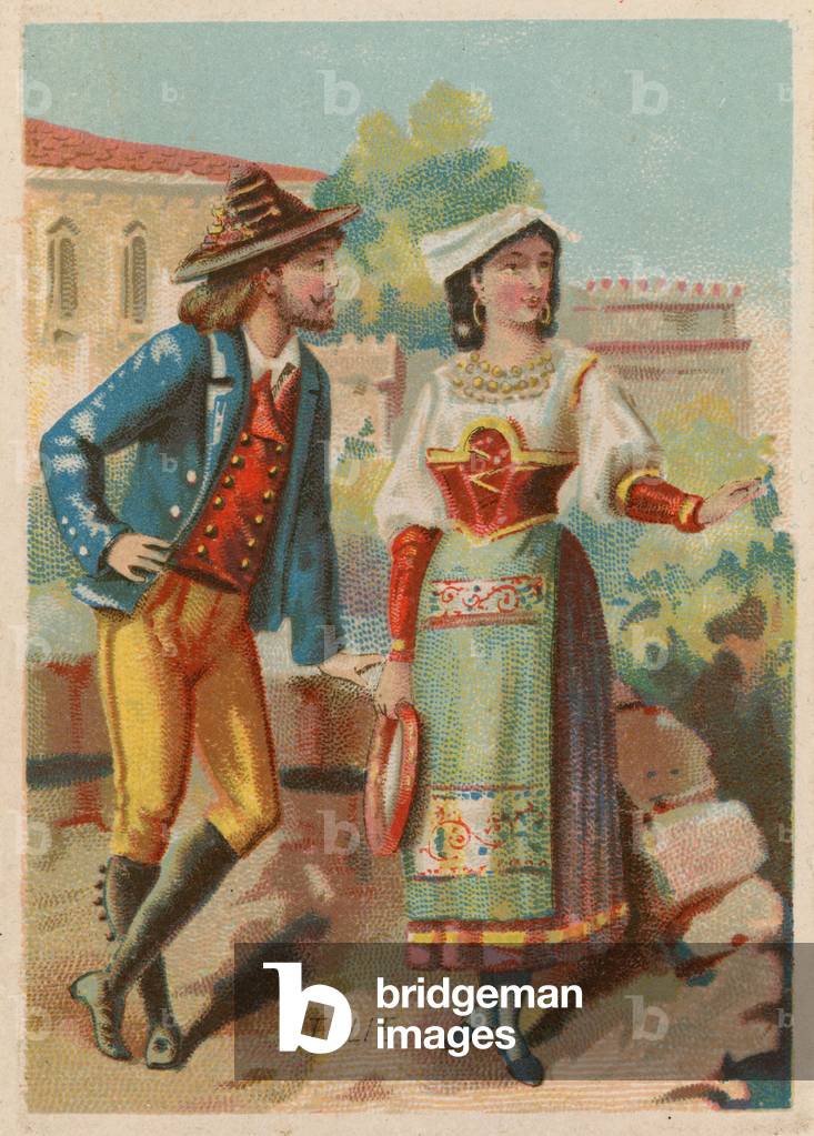 Italian costume (chromolitho)