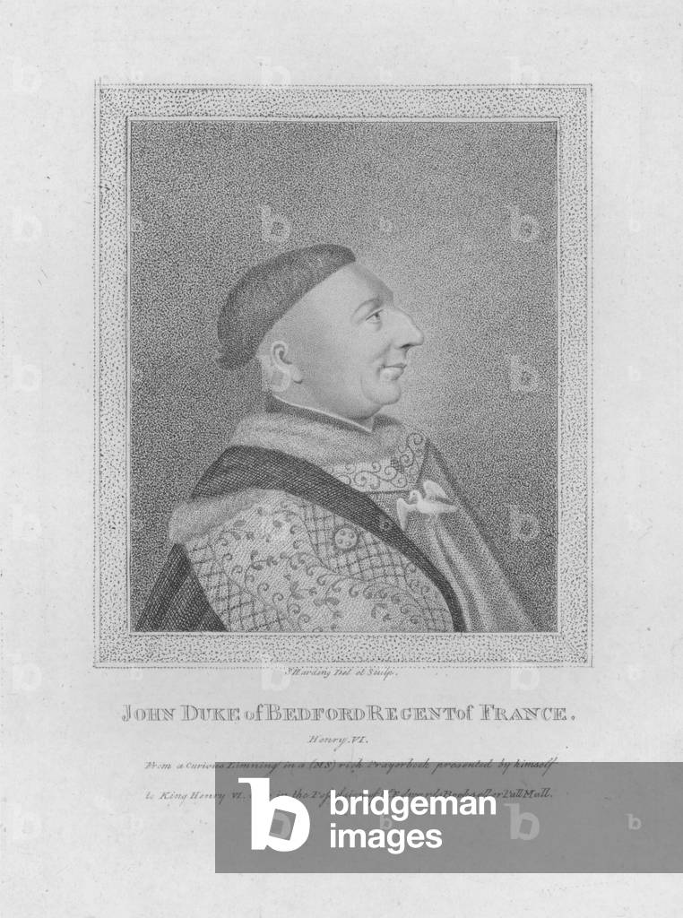 John, Duke of Bedford, Regent of France (engraving)