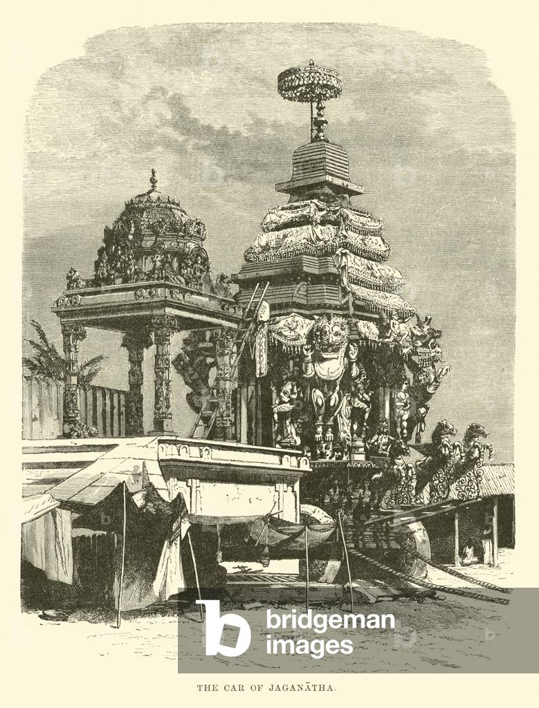 The Car of Jaganatha (engraving)
