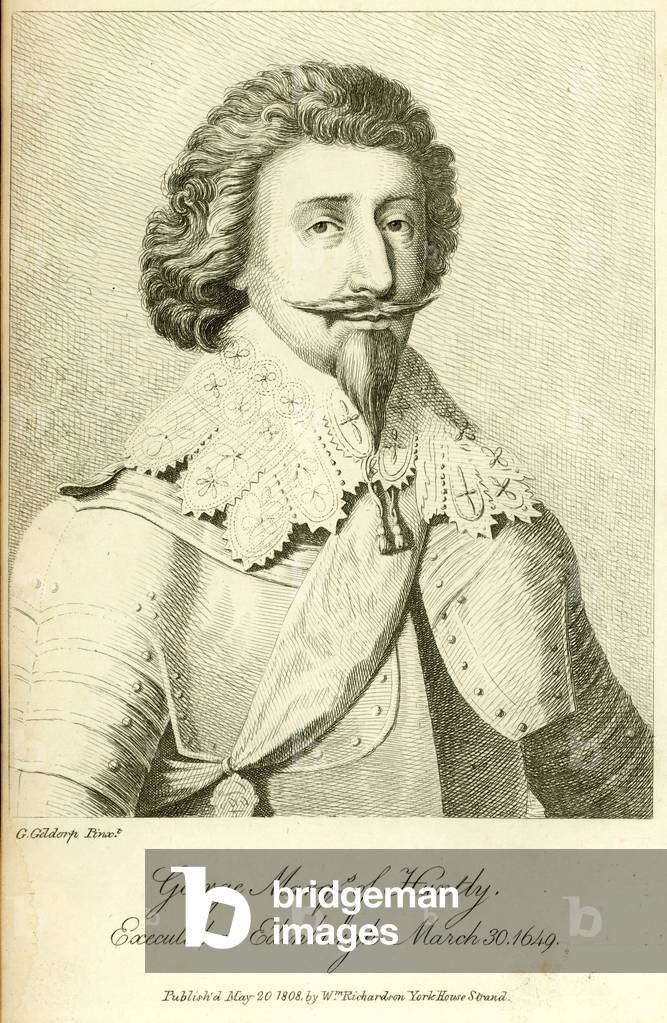 George, fourth marquis of Huntly (engraving)