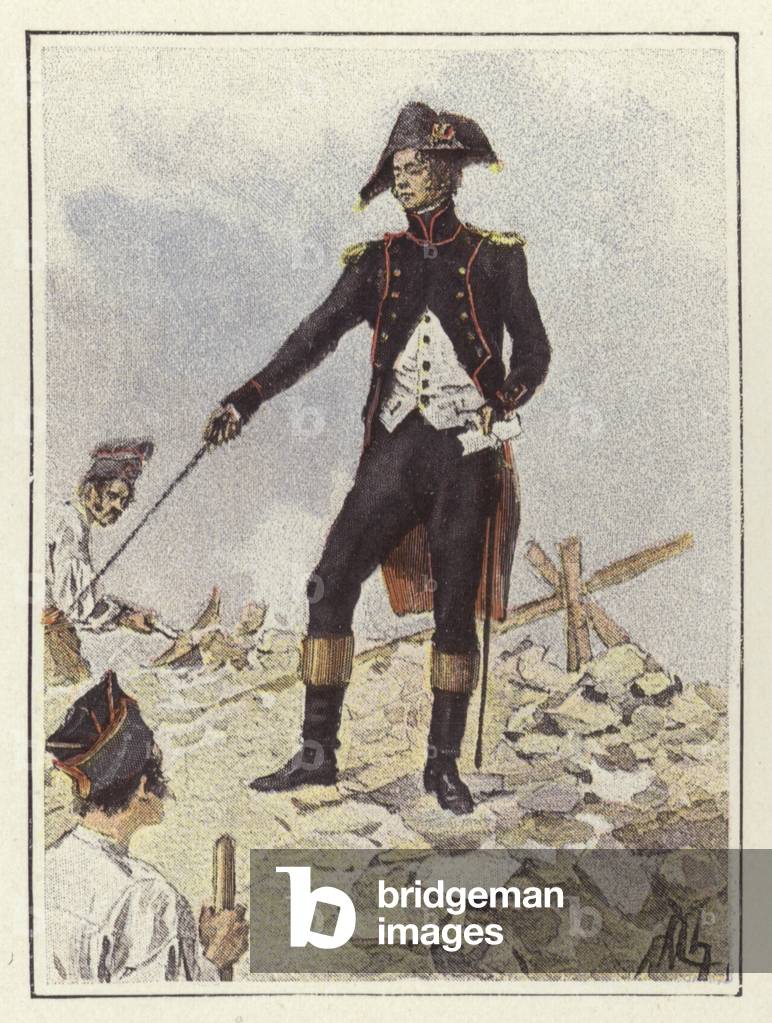 Battle of Nicopolis (colour litho)