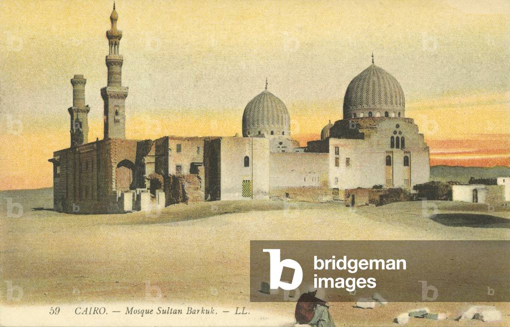 Cairo, Mosque Sultan Barkuk (colour photo)