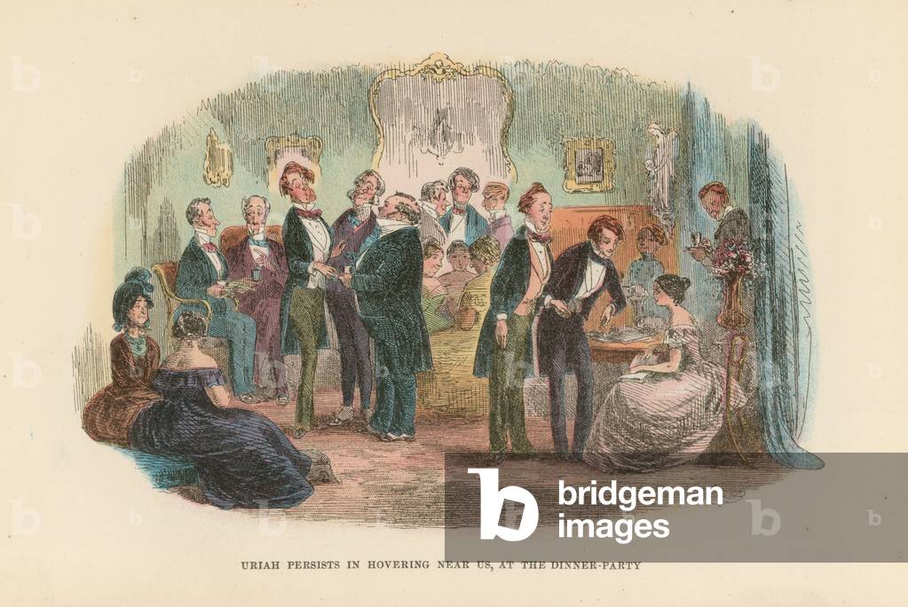 Illustration for David Copperfield (colour litho)