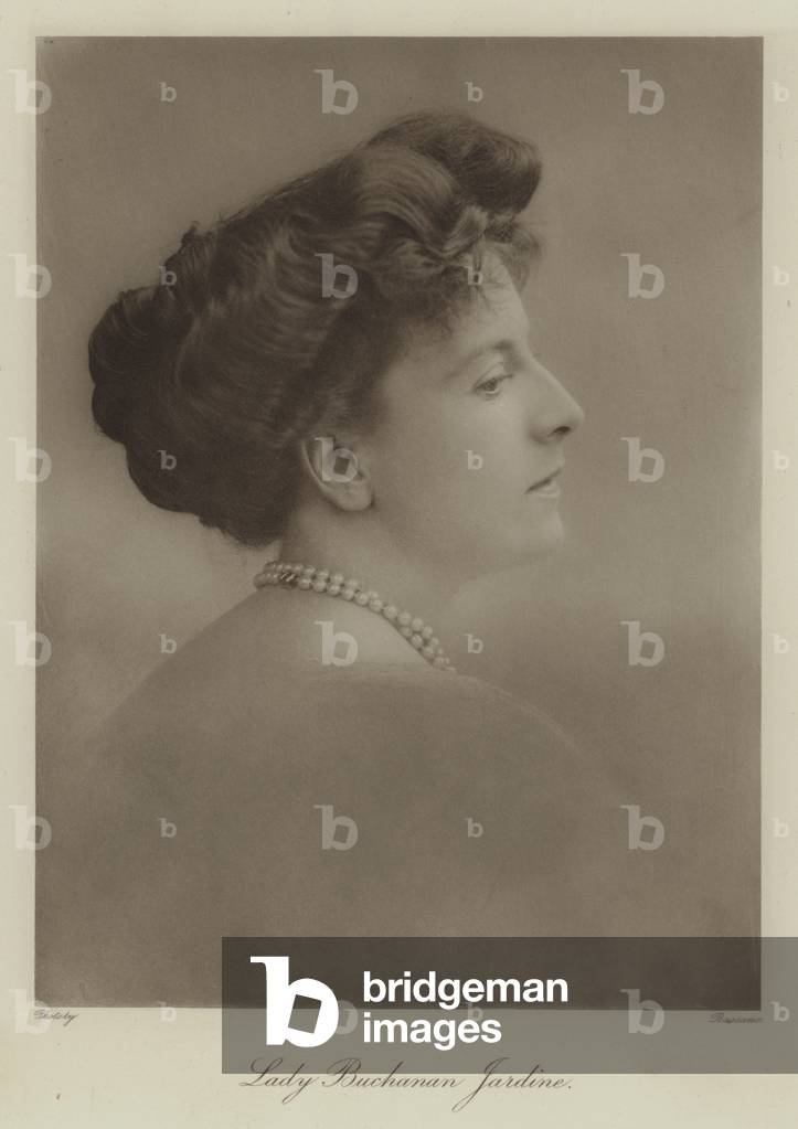 Lady Buchanan Jardine (b/w photo)