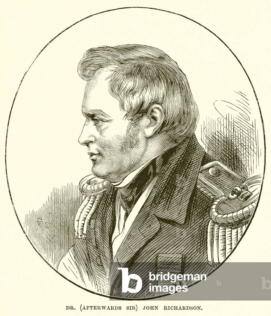 Dr. (Afterwards Sir) John Richardson (engraving)