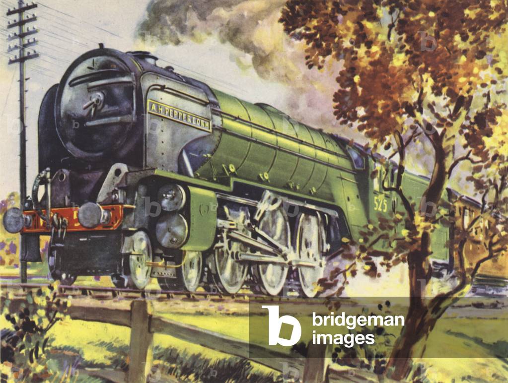 NE Region, LNER Pacific Class A 2/3 A H Peppercorn (colour litho)