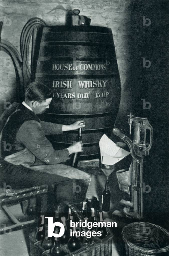 The Commons Irish Whisky Vat (b/w photo)