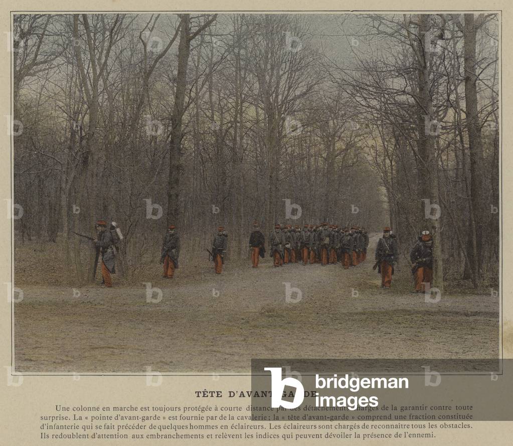 Tete D'Avant-Garde (coloured photo)