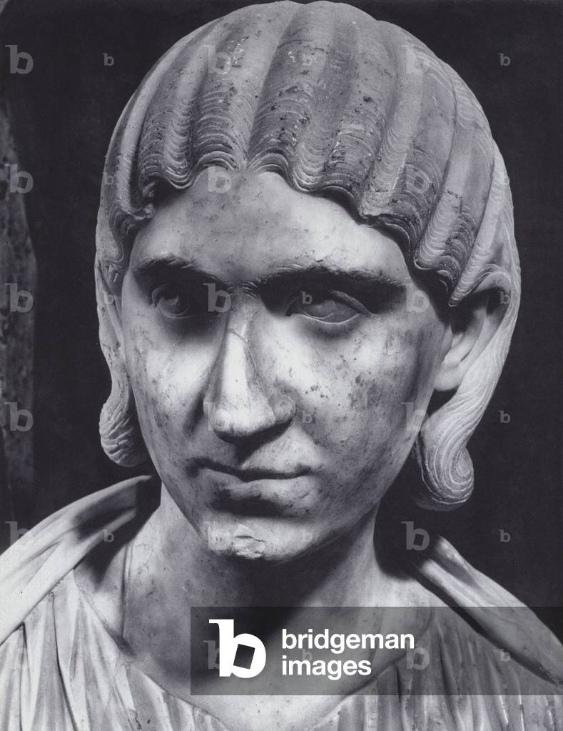 Roman Portraits: So-Called Julia Mamaea (b/w photo)
