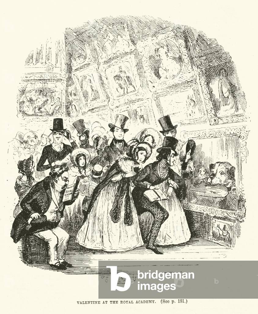 Illustration for Valentine Vox (engraving)