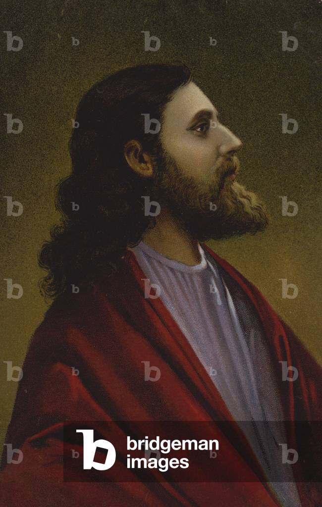 Christ (colour litho)