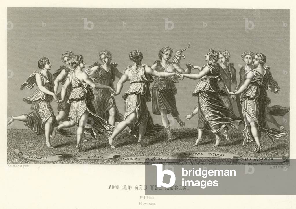 Apollo and the Muses (engraving)