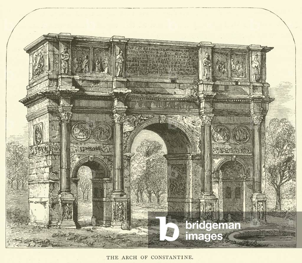 The Arch of Constantine (engraving)