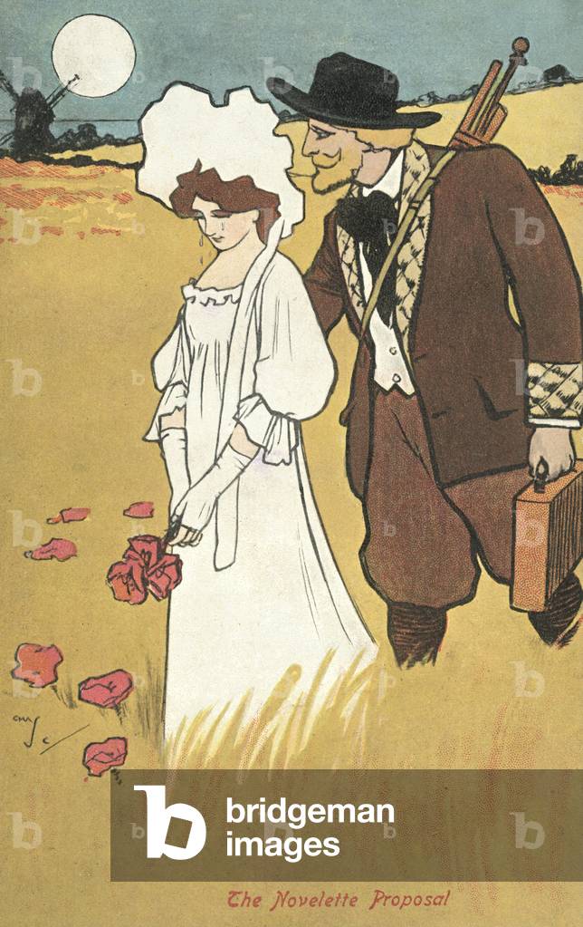 The novelette proposal (colour litho)