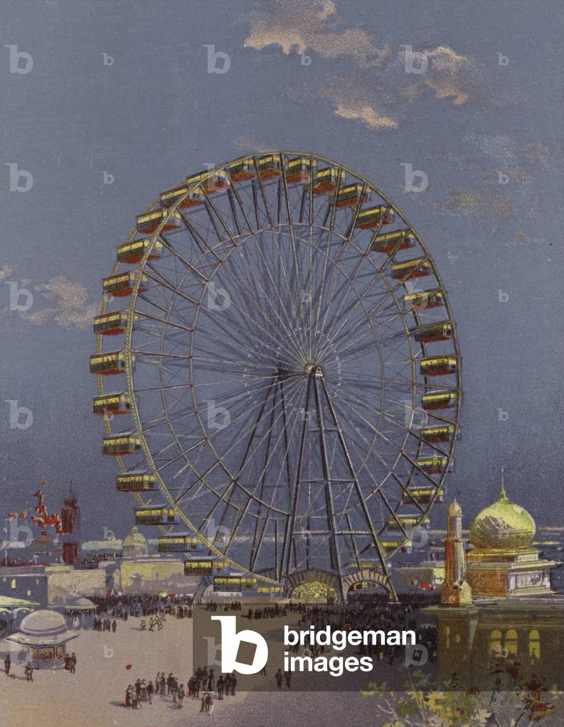 Ferris Wheel (chromolitho)