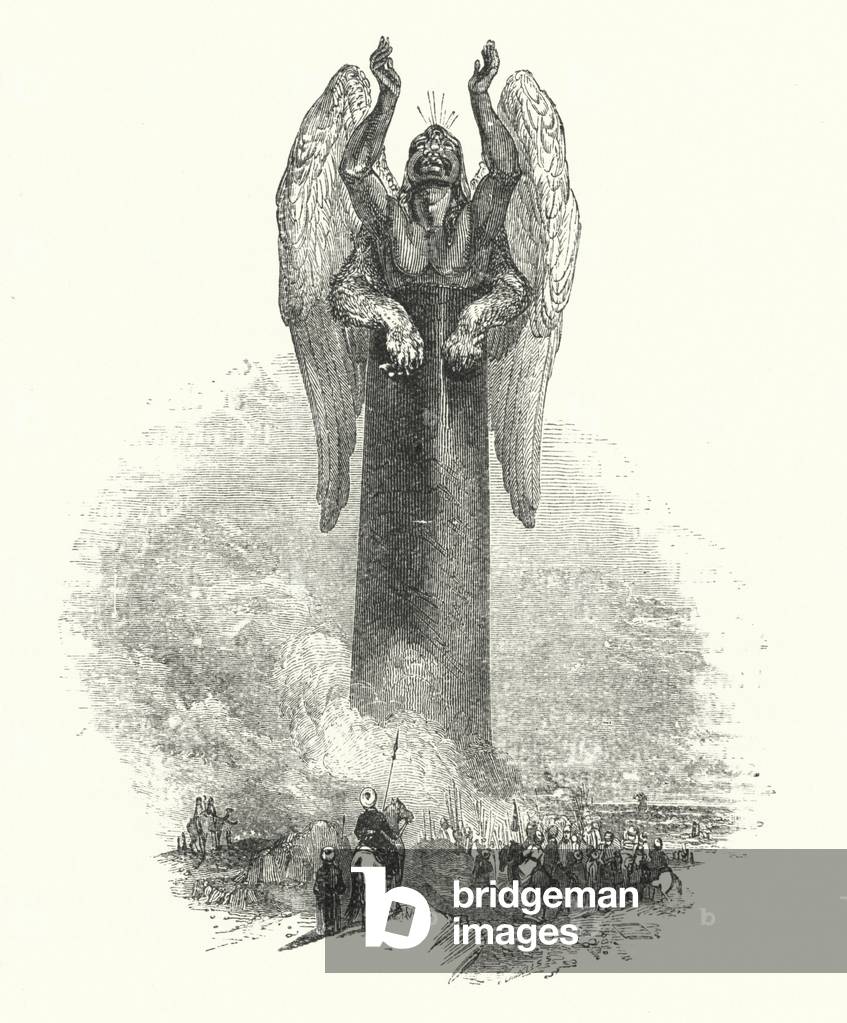 The 'Efreet in the pillar (engraving)