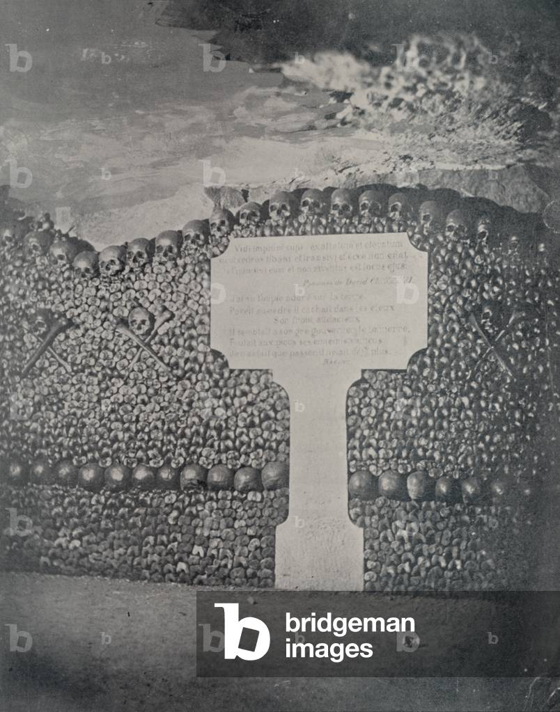 The Catacombs (b/w photo)