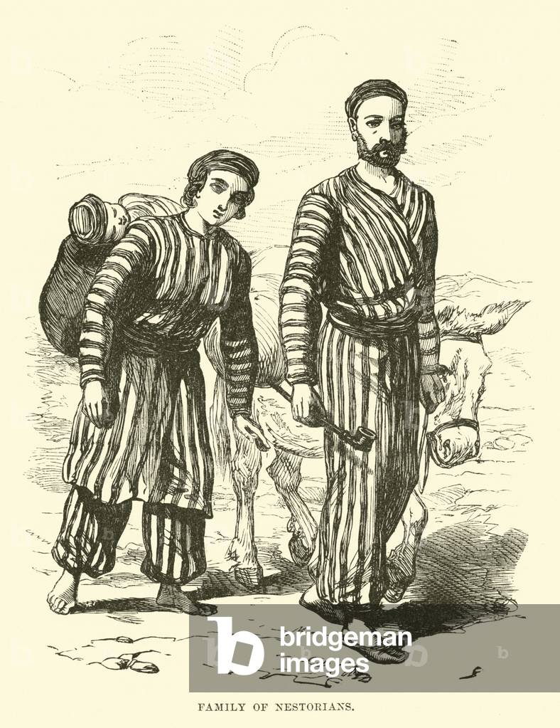 Family of Nestorians (engraving)