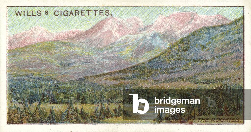 Canada, The Rockies (chromolitho)