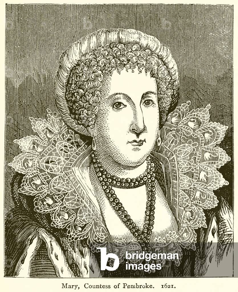 Mary, Countess of Pembroke. 1621 (engraving)