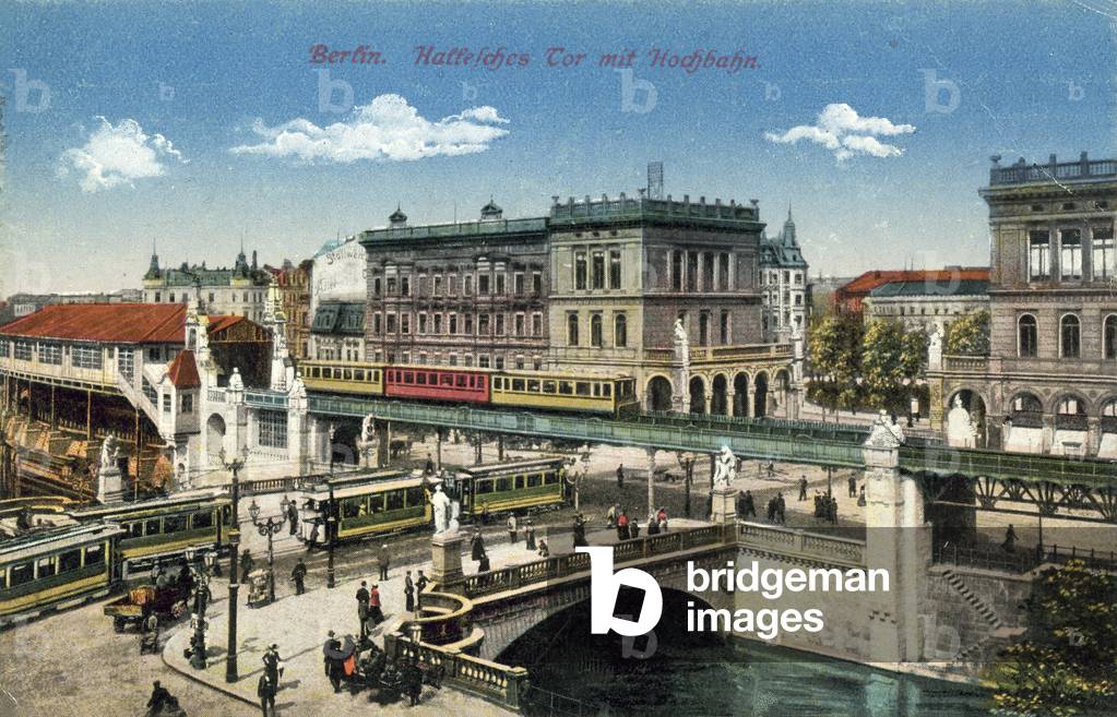 Hallesches Tor, Berlin (colour photo)