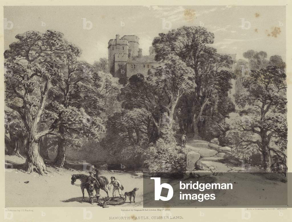 Naworth Castle, Cumberland (engraving)
