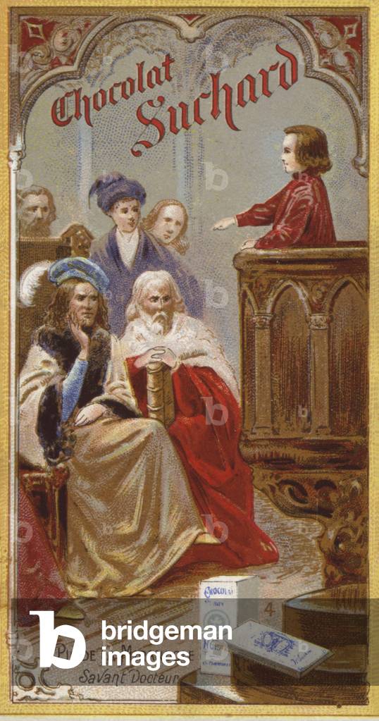 Giovanni Pico della Mirandola, Italian philosopher, as a child (chromolitho)