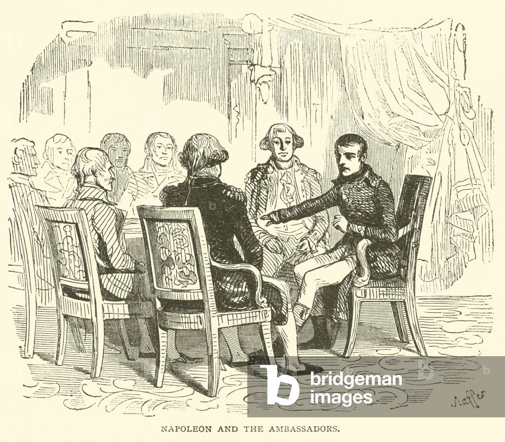 Napoleon and the Ambassadors (engraving)