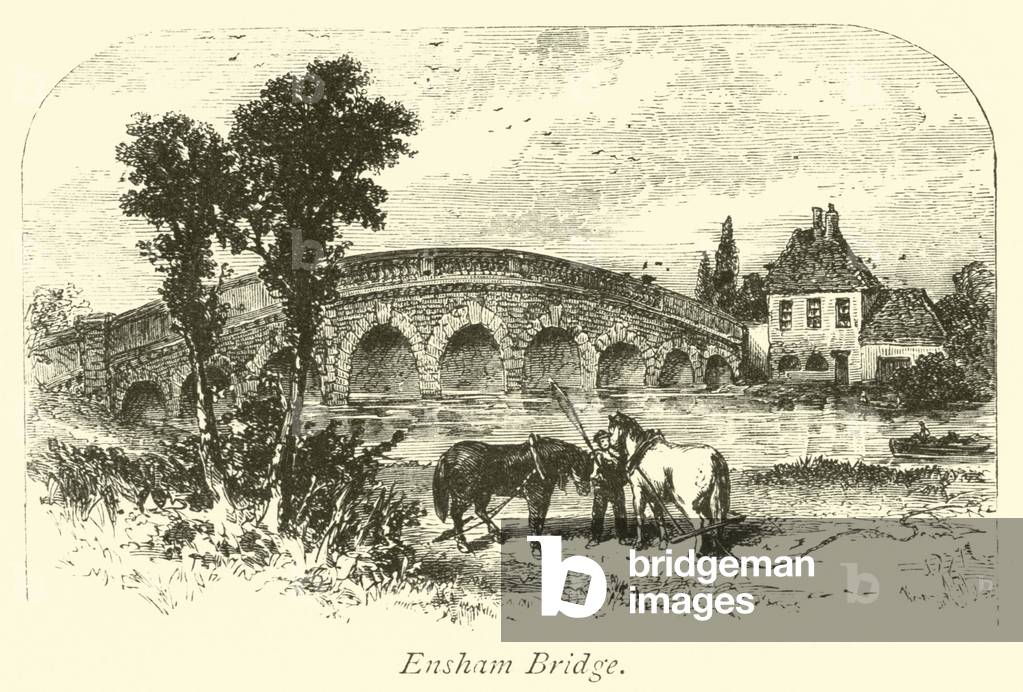 Ensham Bridge (engraving)
