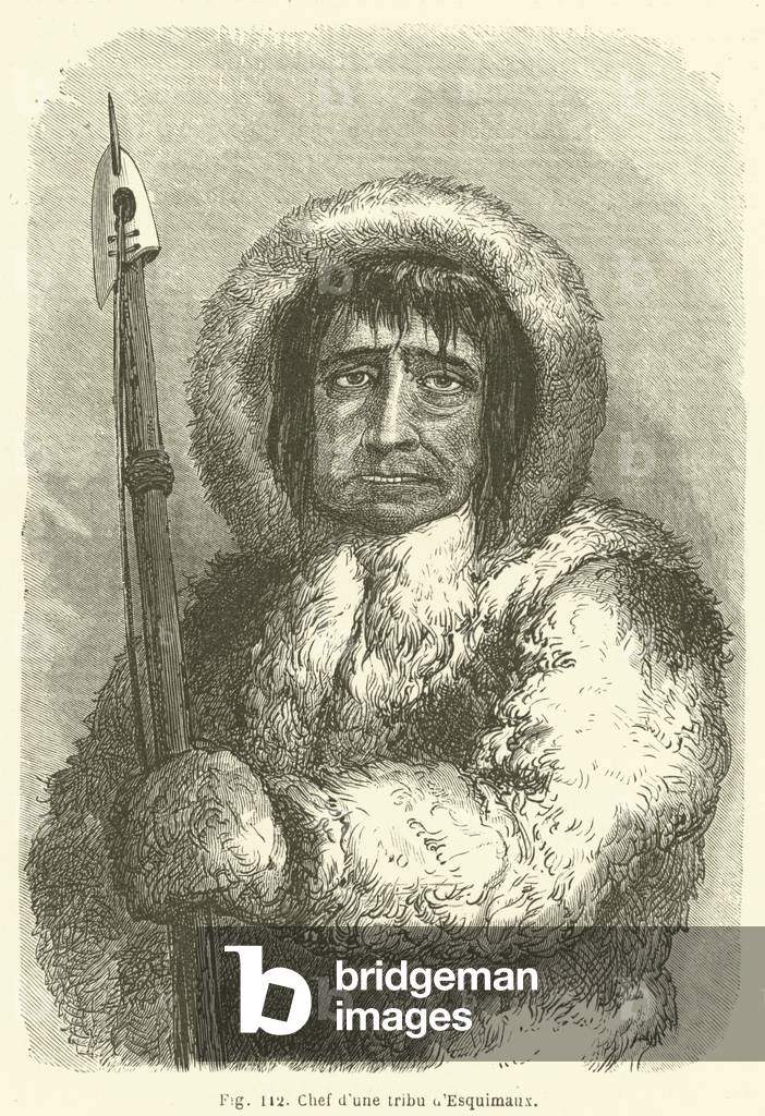 Chef d'une tribu d'Esquimaux (engraving)