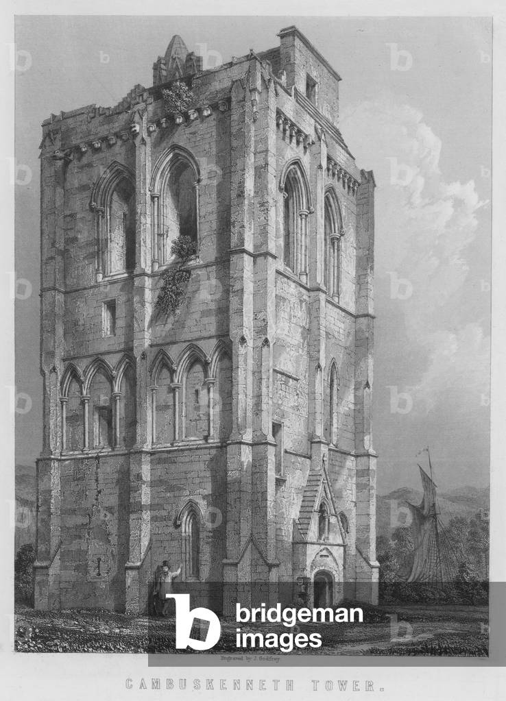 Cambuskenneth Tower (engraving)