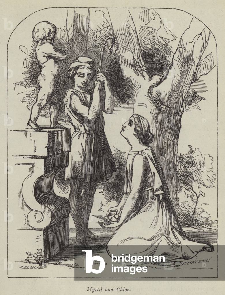 Myrtil and Chloe (engraving)