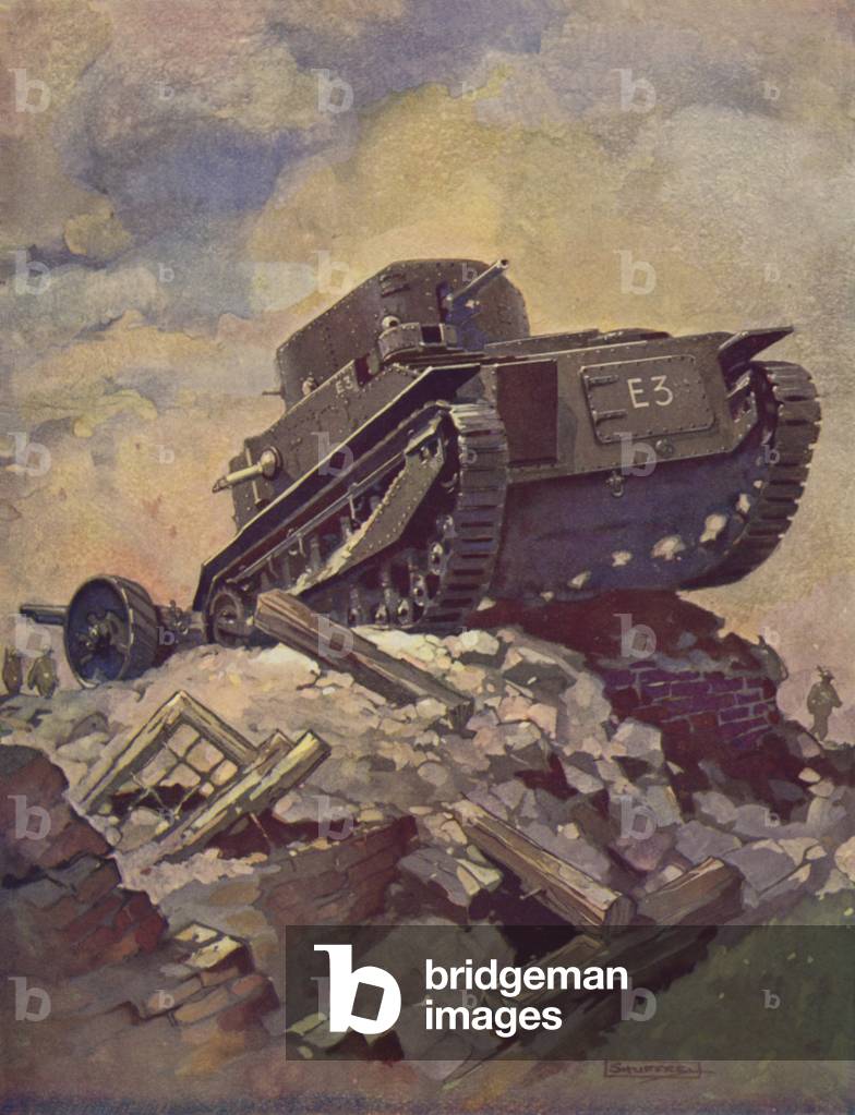 A Tank (colour litho)